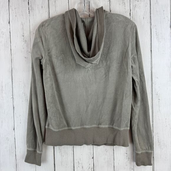 Y2K Victoria's Secret Velour Track Suit Set Full-Zip Hoodie Pants Size Small - Picture 2 of 16